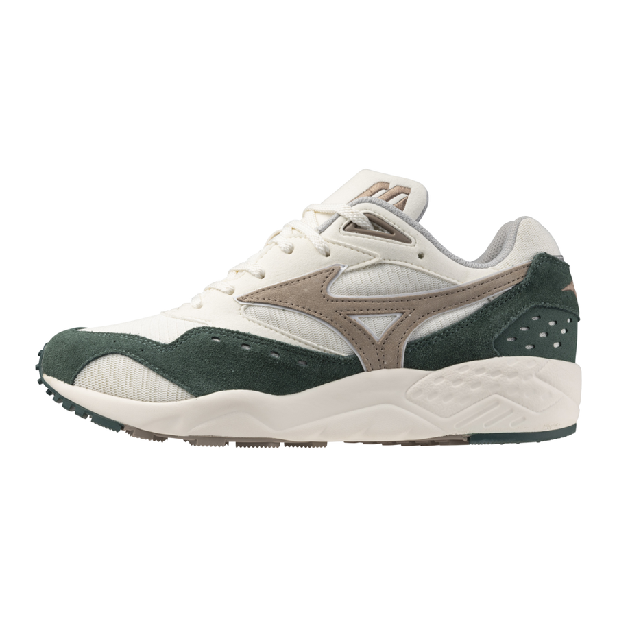 Mizuno CONTENDER S Mizuno snow white/fungi/bistro green